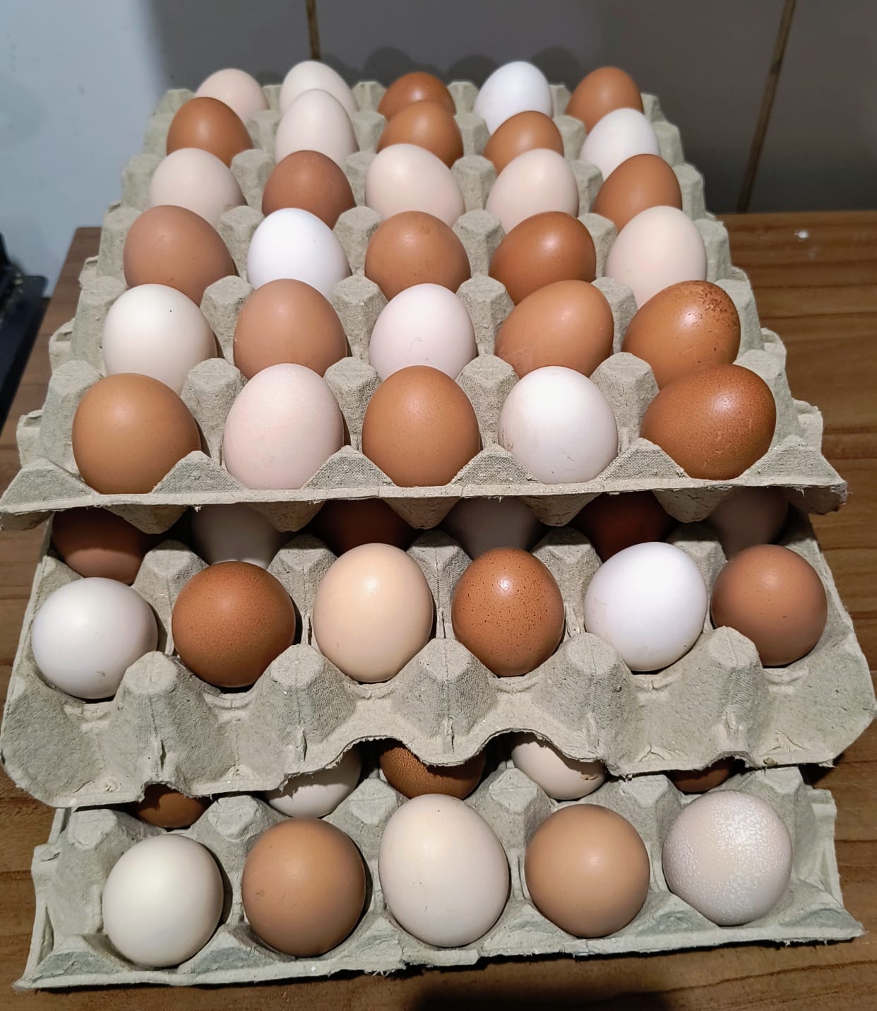 Ovos Caipira - 90 unidades